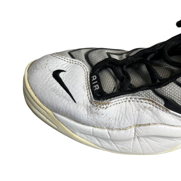 Nike Air Flight Determination Sneakers Mens Size 12.5 Lace Up White Black Rare - Picture 12 of 16